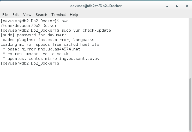db2 free for mac docker container